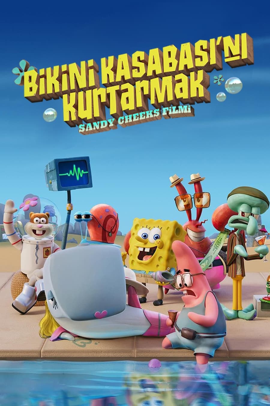 Bikini Kasabasını Kurtarmak Sandy Cheeks Filmi