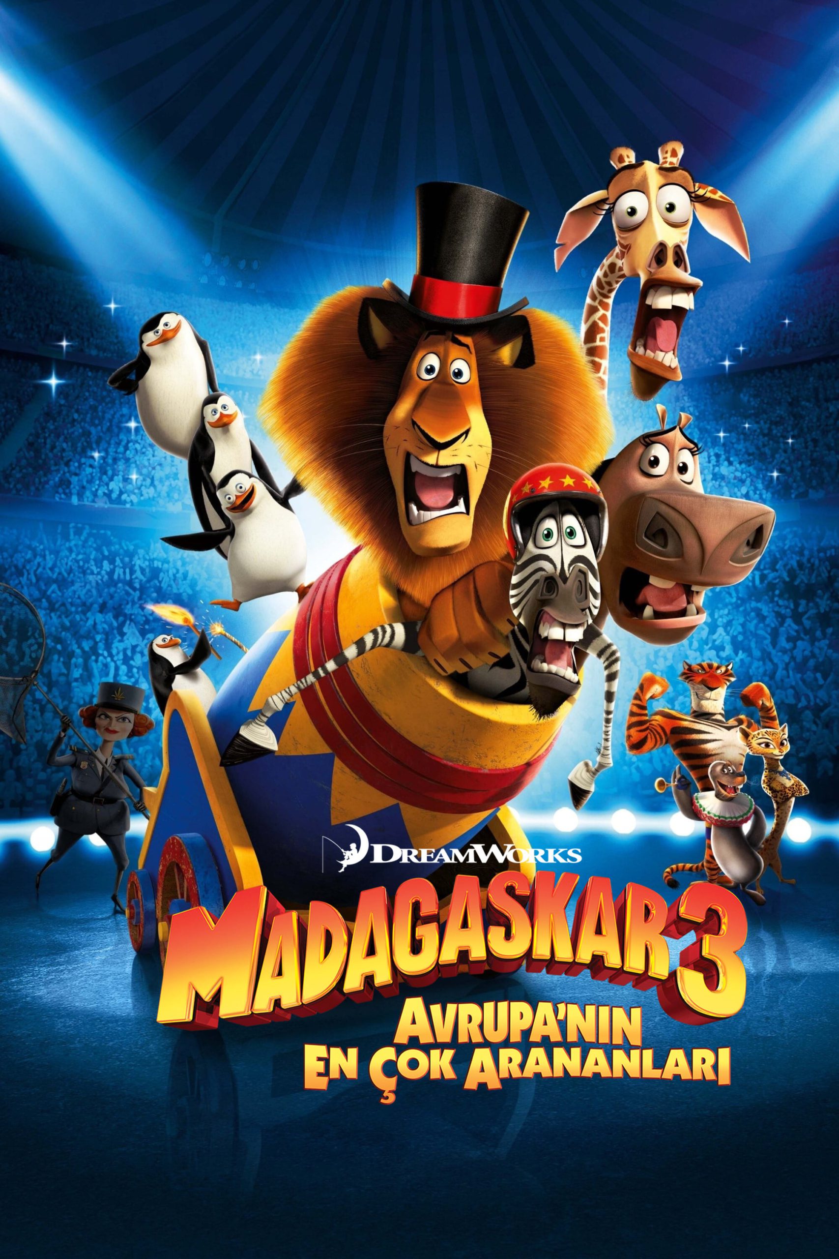 Madagaskar 3 Avrupanın En Çok Arananları